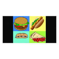 Food photo cards