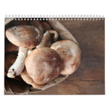 Food + Photography  2009 Wall Calendar