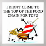 food police amti vegan joke print