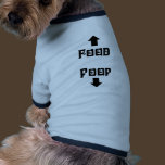 Food, Poop Dog T-Shirt pet clothing
