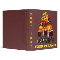 Food Pyramid binders by orsobear Food Pyramid binders