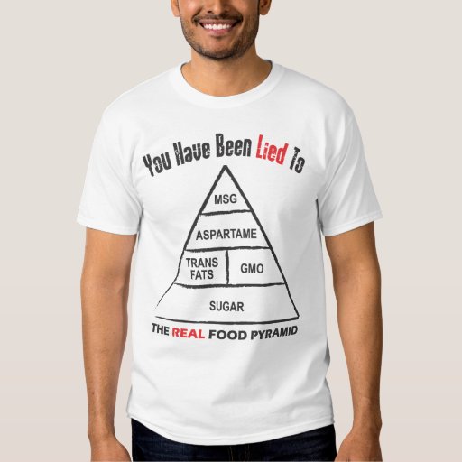 food pyramid shirt