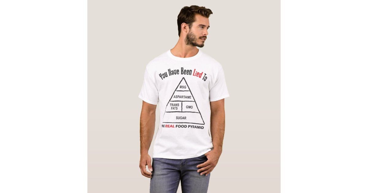 food pyramid shirt