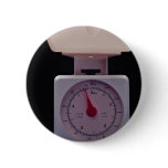 Food scale for weighing food pinback buttons
