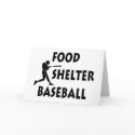Food Shelter Baseball cards