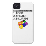 Food Shelter Billiards iPhone 4 Case