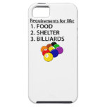 Food Shelter Billiards iPhone 5/5S Case