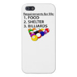 Food Shelter Billiards iPhone 5 Cases