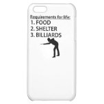 Food Shelter Billiards iPhone 5C Covers