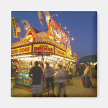 Food stand at the Northwest Montana Fair in Magnets