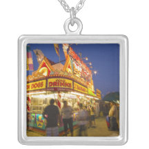 Food stand at the Northwest Montana Fair in Necklace