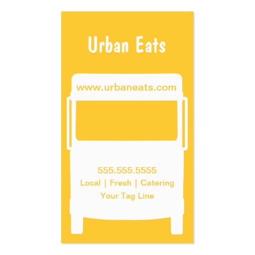 food card template