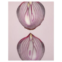 Food - Vegetable - Cross section of a Red Onion Flyer Design