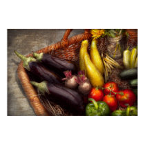 Food - Vegetables - From mother's garden posters