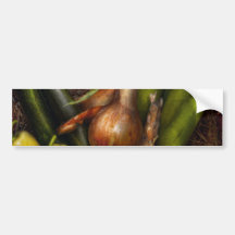 Food - Vegetables - Greens and Onions Bumper Sticker