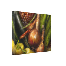 Food - Vegetables - Greens and Onions canvas prints