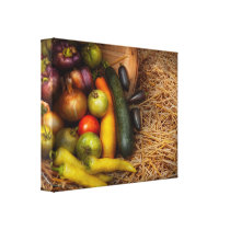 Food - Vegetables - Very early harvest canvas prints