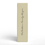 Foodies Personalized Name Recipe Clippings Binder