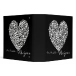 Foodies Personalized Name Recipe Clippings Binder