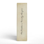 Foodies Personalized Name Recipe Clippings Binder
