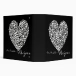 Foodies Personalized Name Recipe Clippings Binder