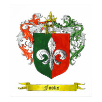 Fooks Shield of Arms posters by ShieldMasters Fooks Shield of Arms posters