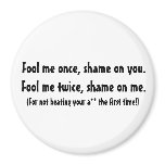 Fool me once... fridge magnets