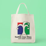 foolish tote - organic tote bags