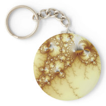 Fools Gold - Fractal Art Key Chains