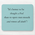 Fools Mousepad by astarzmom Fools Mousepad