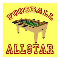 Foosball Allstar Posters