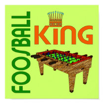 Foosball King Poster