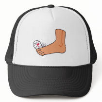 Foot-2 Broken Toe Hat