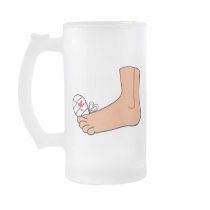 Foot-2 Broken Toe Coffee Mug