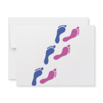 foot feet print prints footprint invitations