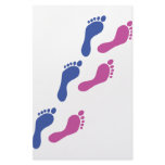 foot feet print prints footprint stationery