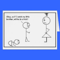 Foot-In-Mouth Card