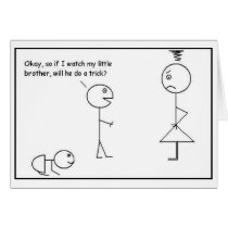 Foot-In-Mouth Card