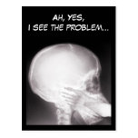 Foot in Mouth X-Ray Post Card