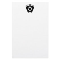 Foot Love Custom Stationery