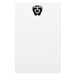 Foot Love Custom Stationery
