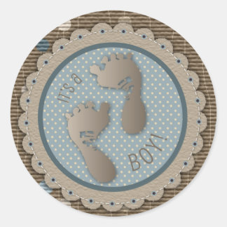 Baby Feet Stickers | Zazzle