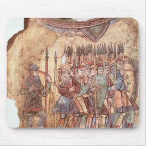 Foot Soldiers in the Crusades Mousepads
