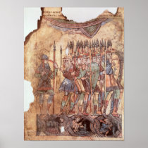 Foot Soldiers in the Crusades Print