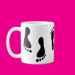 Foot Steps Coffee Mugs