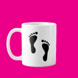 Foot Steps Coffee Mugs