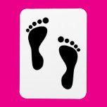 Foot Steps Magnet