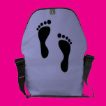 Foot Steps Messenger Bag