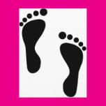 Foot Steps Postcards