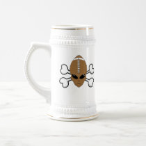 football alien Skull and Crossbones Coffee Mug